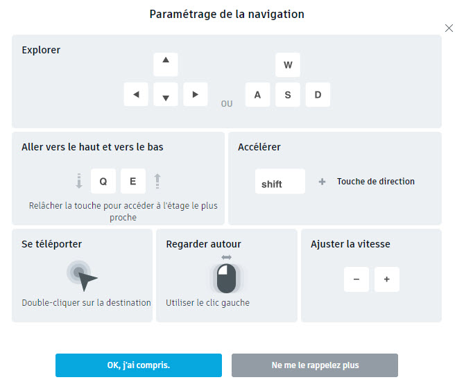autodesk viewer navigation commande navigation autodesk viewer