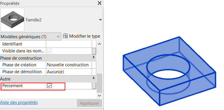 coupe la geometrie