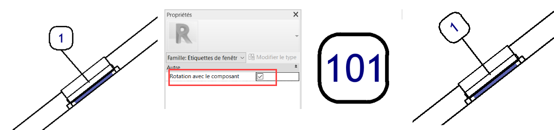 rotaion avec le composant complet