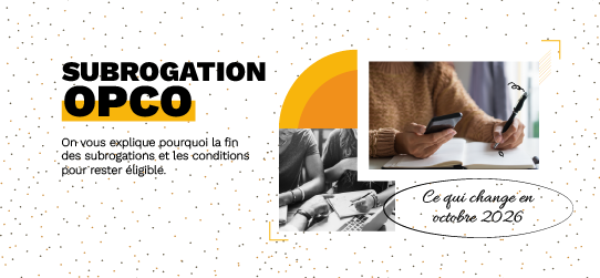 Fin de la subrogation pour les opcos 